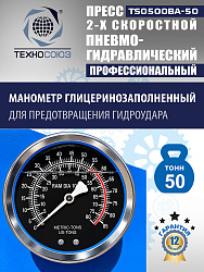 Пресс гидравлический 50 тонн, TS0500BA-50