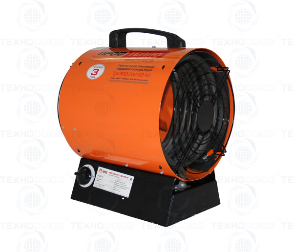 Тепловентилятор ПрофТепло ТТ-3 апельсин
